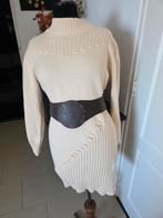 Jurk met riem 42, Blauw, Maat 42/44 (L), Ophalen of Verzenden, Zo goed als nieuw