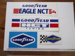 sticker Goodyear auto motor tuning Eagle NCT race rally 4x, Verzenden, Zo goed als nieuw, Bedrijf of Vereniging