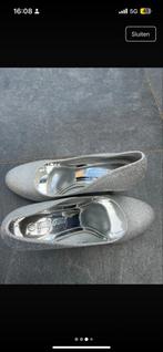 Zilver Glitter Pumps Maat 39, Ophalen of Verzenden, Gedragen, Grijs, Pumps