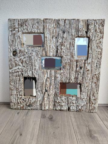 Houten foto collage lijst beschikbaar voor biedingen