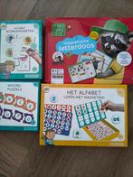 Educatieve Spelletjes Set - Alfabet, Woordpuzzels, Ophalen, Zo goed als nieuw, Puzzelen