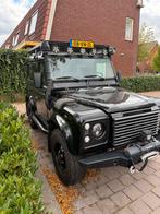 Land Rover Defender 90 TD Hardtop 2000, Zwart, 2495 cc, Leder en Stof, Origineel Nederlands