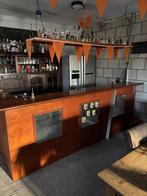 Bruine Bar + Authentieke Kast, Huis en Inrichting, Ophalen, Gebruikt