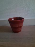 Vintage bloempotje, Rond, Ophalen of Verzenden, Zo goed als nieuw, Aardewerk