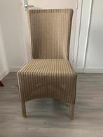Lloyd Loom eetkamerstoel te koop. Taupe., Huis en Inrichting, Stoelen, Bruin, Ophalen of Verzenden, Zo goed als nieuw, Eén