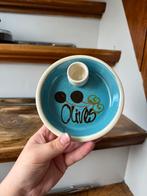 Olijven schaaltje blauw, Huis en Inrichting, Keuken | Servies, Ophalen of Verzenden, Zo goed als nieuw, Overige stijlen, Schaal of Schalen
