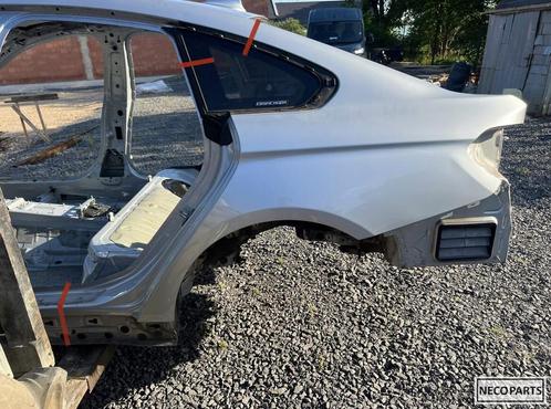 BMW 4 SERIE F36 SCHERM ACHTERSCHERM ZIJSCHERM SNIJDEEL, Auto-onderdelen, Carrosserie en Plaatwerk, Achterklep, BMW, Achter, Gebruikt