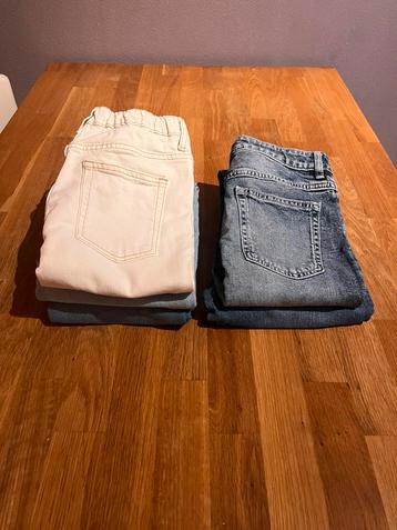 Pakket van 5 jeans voor jongens van H&M maat 122-128 beschikbaar voor biedingen