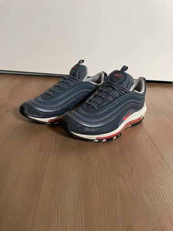 Nike Air Max 97 "Midnight Navy/Red” beschikbaar voor biedingen
