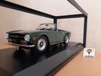 Triumph TR6 1969 in British Racing Green van Minichamps 1:18, Minichamps, Auto, Nieuw, Ophalen of Verzenden