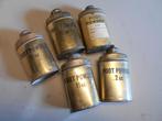 Foot powder can WWII voetpoeder blikjes WO2, Ophalen of Verzenden, Landmacht, Amerika, Overige typen