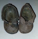 vintage bronzen kinderschoentjes met konijnenhoofdje, Antiek en Kunst, Ophalen of Verzenden
