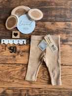 Baby unisex broekje/legging beige wibra maat 50, Kinderen en Baby's, Babykleding | Maat 50, Broekje, Jongetje of Meisje, Nieuw