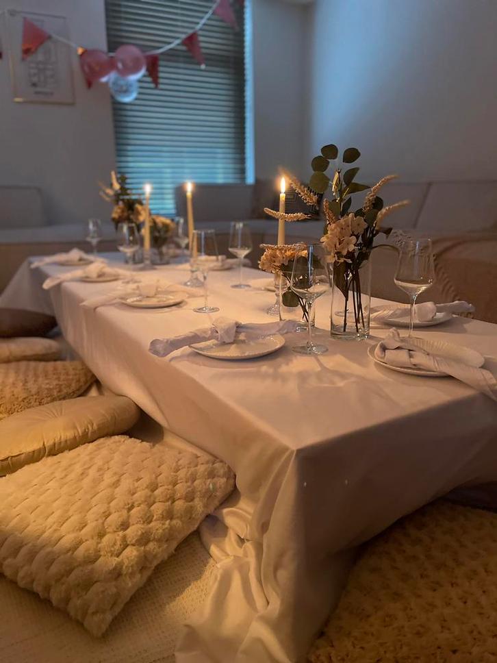 Picknick lage tafels en tafelstyling verhuur, Hobby en Vrije tijd, Feestartikelen | Verhuur, Nieuw, Verjaardag, Ophalen