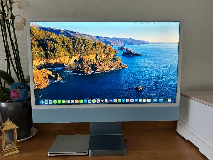 APPLE iMac (2024) M3  10 Core GPU,  24GB RAM,  1TB SSD, Computers en Software, Apple Desktops, Zo goed als nieuw, iMac, SSD, 4 Ghz of meer