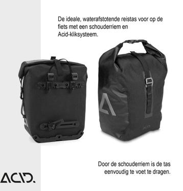Acid PANNIERS TRAVLR PRO 15 Fietstas beschikbaar voor biedingen