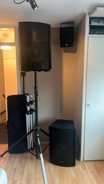 Devine speakers, Ophalen of Verzenden, Zo goed als nieuw, 500 tot 1000 watt, P.A.