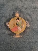 Chinees parfumflesje, handgeschilderd (6), Antiek en Kunst, Ophalen