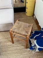 Vintage houten kruk, Ophalen, Zo goed als nieuw, Hout