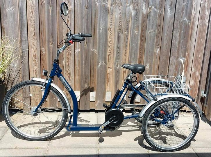 TE KOOP: ZGAN ELEKTRISCHE PFAU-TEC 3 WIELERFIETS, Fietsen en Brommers, Fietsen | Driewielfietsen, Zo goed als nieuw, Ophalen