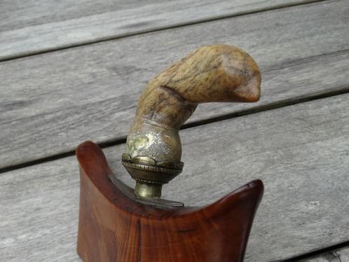 Antieke kris, ikan duyun greep GEEN IVOOR! Sulawesi, Antiek en Kunst, Kunst | Niet-Westerse kunst, Ophalen of Verzenden