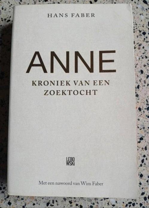 Wim Faber - Anne zgan vaste prijs €13.00 inclusief verzendko, Boeken, Biografieën, Zo goed als nieuw, Ophalen of Verzenden