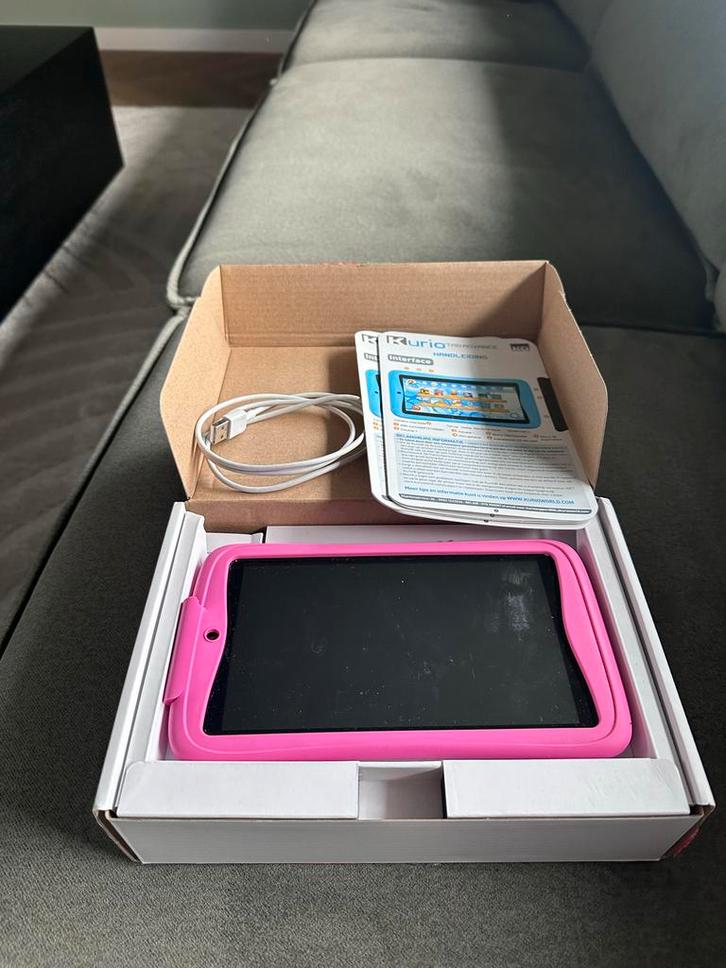 Kurio TAB Advance - Kindertablet met bewaarhoes, Computers en Software, Android Tablets, Zo goed als nieuw, Wi-Fi, 7 inch of minder