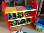 Opbergtafel / speeltafel met bakken voor Lego, Ophalen, Gebruikt
