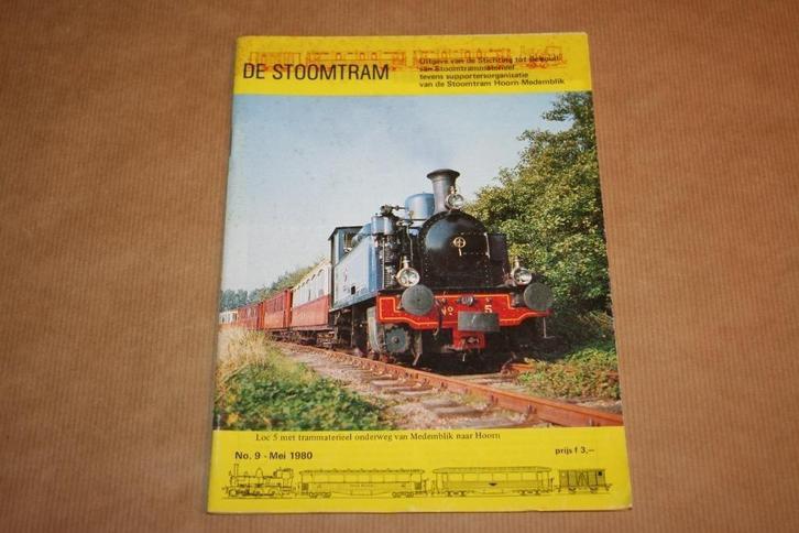 Magazine De Stoomtram - No. 9 - Mei 1980, Verzamelen, Spoorwegen en Tramwegen, Gebruikt, Tram, Boek of Tijdschrift, Ophalen of Verzenden