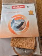 Te koop nieuwe lederen hielkussens voor schoenen maat 35/37, Diversen, Verpleegmiddelen, Ophalen of Verzenden, Nieuw