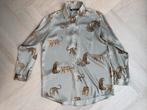 Zara blouse satijn look S luipaard, Ophalen of Verzenden, Zo goed als nieuw, Maat 36 (S), Zara