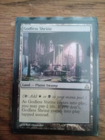 Godless Shrine - Magic: The Gathering Kaart beschikbaar voor biedingen