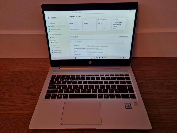 HP Probook 440 G6 - i5 8e gen - 8GB RAM - 238GB SSD, Computers en Software, Windows Laptops, Gebruikt, 14 inch, SSD, 2 tot 3 Ghz