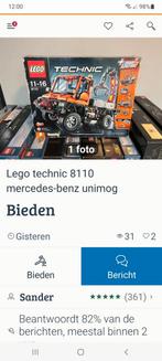 Lege legodoos unimog 8110, Hobby en Vrije tijd, Gezelschapsspellen | Bordspellen, Ophalen of Verzenden, Zo goed als nieuw