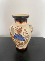 flora Gouda plateel vaasje, Antiek en Kunst, Ophalen of Verzenden