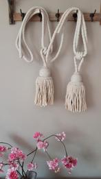 Tassel Gordijn Koorden - Set van 2, Huis en Inrichting, Ophalen of Verzenden, Gebruikt