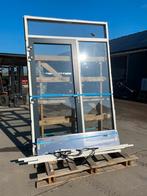 Aluminium pui kozijn keet of zeecontainer deur glas, Ophalen, Gebruikt, Overige typen, Aluminium