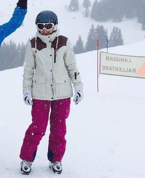 Skijas en broek, Overige merken, Gebruikt, 100 tot 140 cm, Ophalen of Verzenden