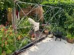 Expositie opklapbaar alluminium frame, Tuin en Terras, Tuinbanken, Ophalen of Verzenden, Zo goed als nieuw