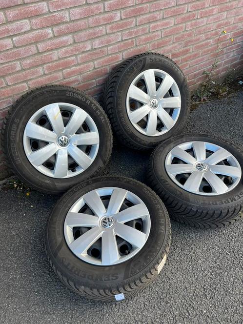 VW Passat B7 B8 / T-Roc velgen, winterset 17 inch. 7-5mm, Auto-onderdelen, Banden en Velgen, Banden en Velgen, Winterbanden, 16 inch