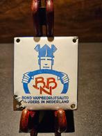 Emaille deurpostje van Bond van bedrijfsauto Houders in Nede, Verzamelen, Ophalen of Verzenden, Gebruikt, Reclamebord