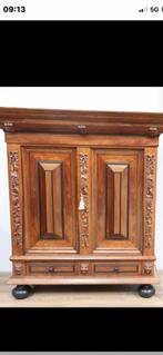 Kussenkast, antiek, houten kast, Ophalen