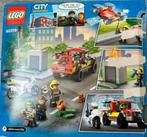 Lego city 60319 brandweer en politie achtervolging 60319, Ophalen of Verzenden, Zo goed als nieuw, Complete set, Lego