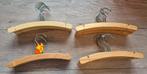 Houten kleding hangers 36st tot maat 92, Kinderen en Baby's, Babymode-accessoires, Ophalen, Zo goed als nieuw, Hema