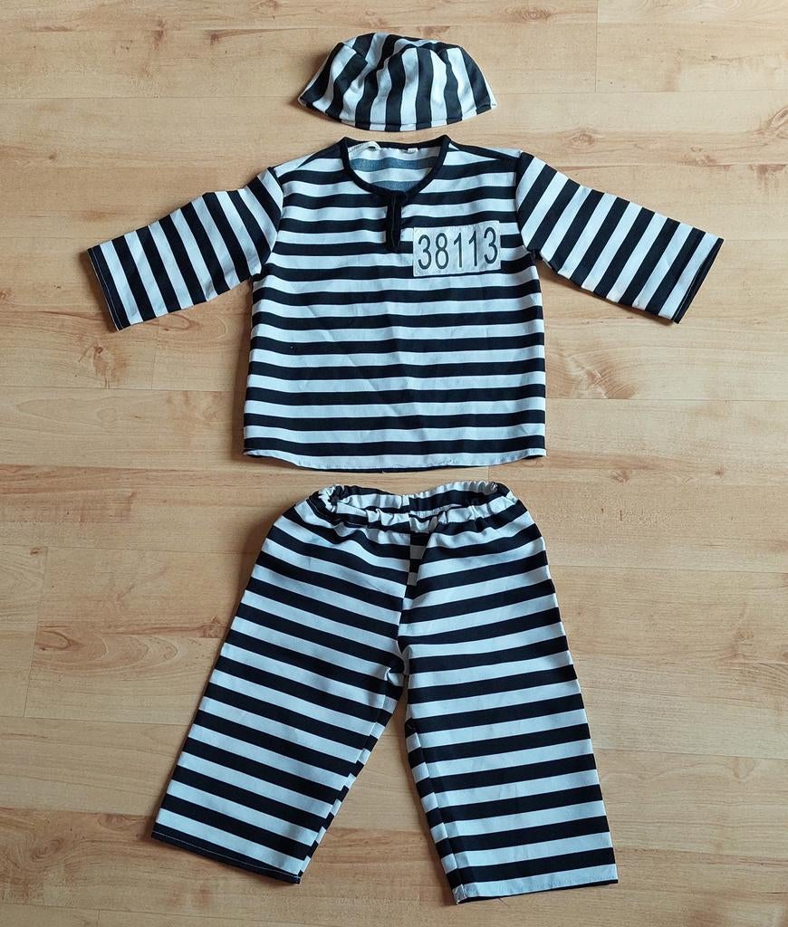 Carnavalspak Verkleedpak Boef, maat 80, Ophalen of Verzenden, Zo goed als nieuw, 104 of kleiner, Jongen of Meisje