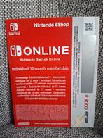 Nintendo Switch Online Membership 12 maanden!, Online, 1 speler, Ophalen of Verzenden, Zo goed als nieuw