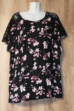 zwart janina shirt maat 48/50, Kleding | Dames, Grote Maten, Zwart, Gedragen, Janina, Shirt of Top