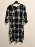Zwarte jurk met ruitjes - Papillonne, Zwart, Ophalen of Verzenden, Zo goed als nieuw, Maat 34 (XS) of kleiner