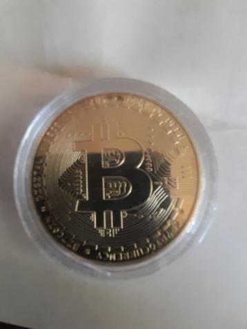 BTC Bitcoin Munt beschikbaar voor biedingen