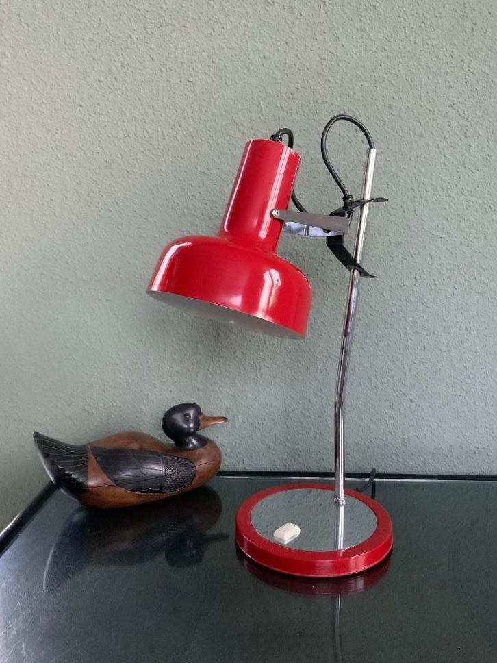 Space Age Bureaulamp / Tafellamp, Huis en Inrichting, Lampen | Tafellampen, Gebruikt, Minder dan 50 cm, Ophalen of Verzenden